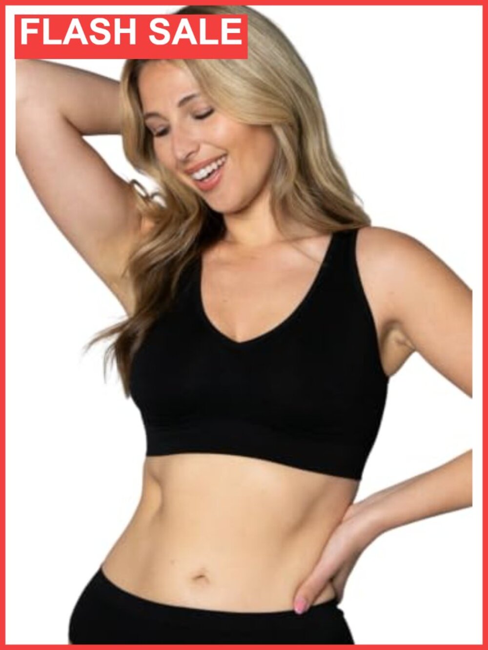 Seamless Leisure Bra Plus Size Full Coverage Wire Free Pull On